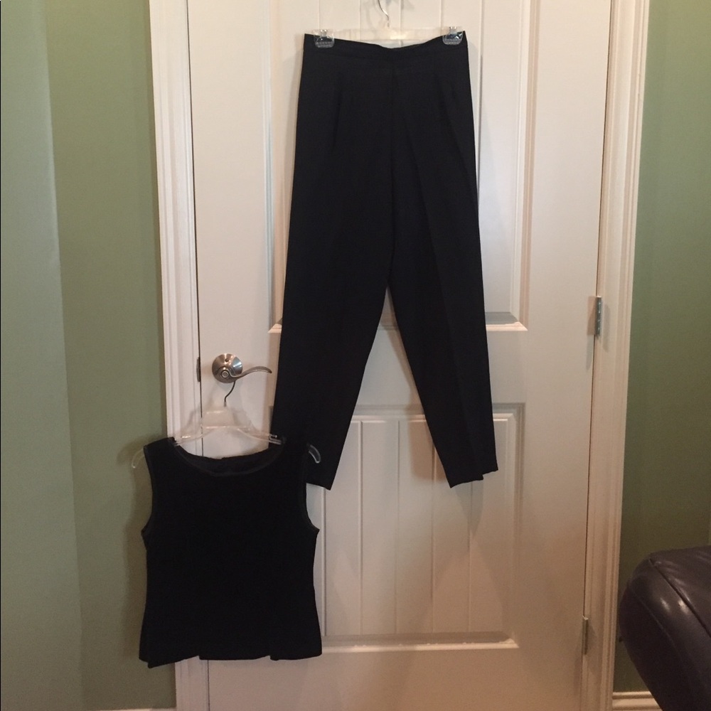 Black 2 piece set by Jessica Howard Petite